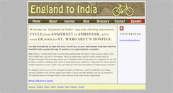 Desktop Screenshot of englandtoindia.com